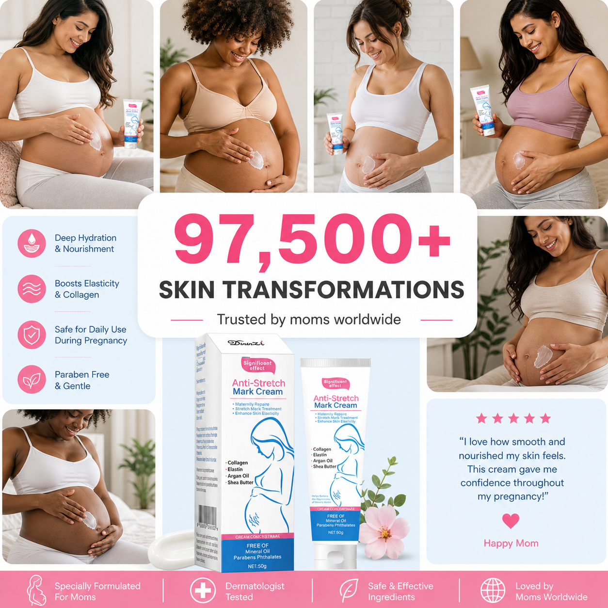 Stretch Mark Prevention Cream