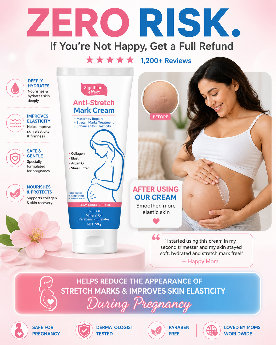 Stretch Mark Prevention Cream